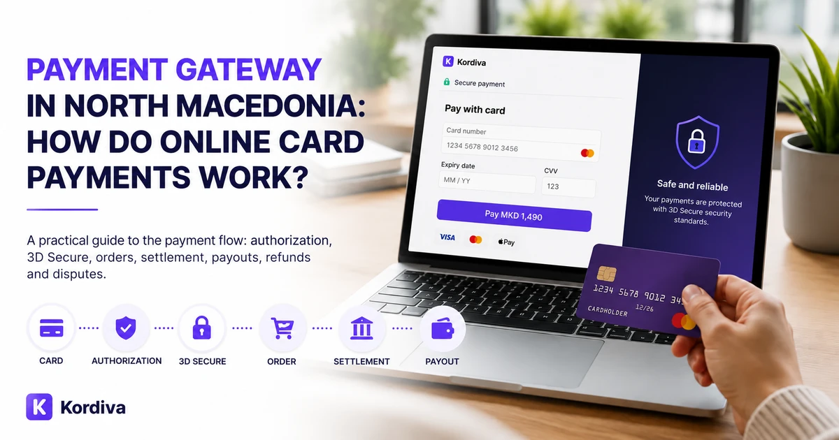 Payment gateway and online card payments in North Macedonia